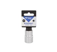 BRILLIANT TOOLS BT022847 1/2 Inch Torx Socket Spanner Insert, 38 mm, E22 [Powered by KS Tools]