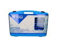 BRILLIANT TOOLS Oil Filter Wrench Set, with Sturdy Blue Transport case, 30-TLG