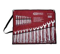 KS Tools Combination Spanners Set, Offset, 21 Pcs 6-32mm 517.0043