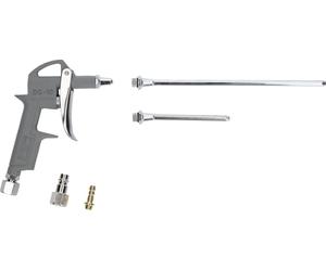 KS Tools Compressed Air Blow Gun with 3 Interchangeable Nozzles