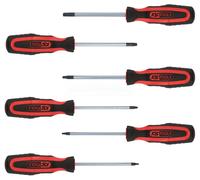 KS Tools ERGOTORQUEplus Screwdriver Set, 6-Piece, Torx With Hole - 159.004