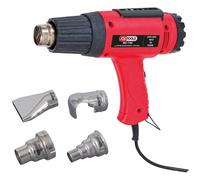 KS Tools Heat Air Blow Gun Set With 4 Attachments 960.1190