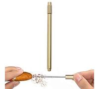 KS TOOLS HIOD Cigar Draw Tool Portable Outdoor Travel Stainless Steel Cigar Punch Needle Cigar Drill Cigar Accessories Tool,Gold #1