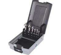 KS Tools HSS Co 6.3-20.5mm Cone and Deburrer Set (6 Pieces)