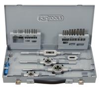 KS Tools HSS Co Tap and Die Set (44 Pieces)