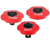 KS Tools Mini Ratchet Set, 3 Pieces, 1/4"+3/8"+1/2" - 914.1215