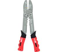 KS Tools Multi-Function Crimping Tool for Insulated and Uninsulated Terminals 220mm on Hanger