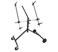 KS TOOLS Paint Stand, Multi-compartment, Rectangular, Mixed Materials, Clear, Task Tray