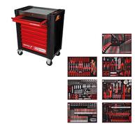 KS Tools PERFORMANCEplus 810.7397 Workshop Trolley Set P10 with 397 Tools and 7 Drawers