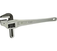 KS TOOLS Pipe Wrench, 18 Inches, 111.5200, Aluminium One-handed, Polished, Mechanical, 2 Inches, Silver