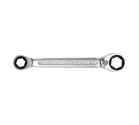 KS Tools Plastic 503.4513 Switch Double Ratchet Ring Spanner Size: SW 14 x 19 mm with Insert/Retention Clip