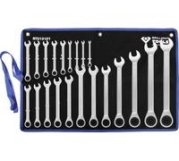 KS Tools Ratchet Ring Spanner Set, 21 Pieces, 6-32 mm