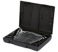 KS Tools Ratchet Ring Wrench GEARplus, 8-19Mm, In Case, 12-Piece - 503.4265