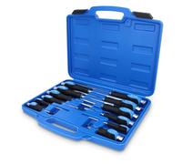 KS Tools Screwdriver Set with Impact Cap 12 Pieces, Slotted, PH Phillips