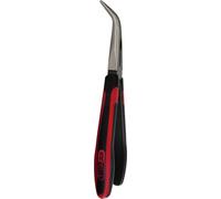 KS Tools SlimPOWER Flat Round Pliers, Curved, 210Mm - 115.2113