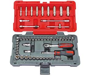 KS Tools Ultimate 922.0654 Socket Spanner Set 54-Piece 1/4 Inch