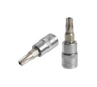 ks tools ULTIMATE TORX Perforated Screwdriver Socket 1/4'' L.37 mm T15