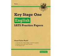 KS1 English SATS Practice Papers: Pack 2 (for end of year assessments): (CGP KS1 SATs Practice Papers)