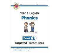 KS1 English Year 1 Phonics Targeted Practice Book - Book 1