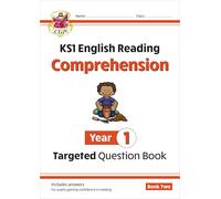 KS1 English Year 1 Reading Comprehension Targeted Question Book - Book 2 (with Answers)