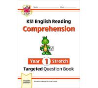 KS1 English Year 1 Stretch Reading Comprehension Targeted Question Book (with Answers)