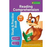 KS1 Reading and Comprehension Study & Practice Book for Ages 5-7 - Perfect for learning at home or use in the classroom: 6 (Foxton Skills Builders)