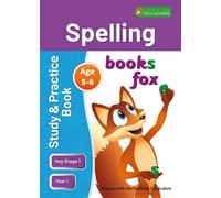 KS1 Spelling Study & Practice Book for Ages 5-6 (Year 1) Perfect for learning at home or use in the classroom: 7 (Foxton Skills Builders)
