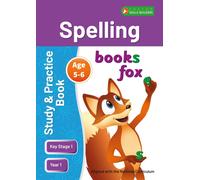 KS1 Spelling Study & Practice Book for Ages 5-6 (Year 1) Perfect for learning at home or use in the classroom