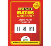 KS1 Year 1 Maths Workbook: Targeted Practice for Ages 5-6 (Merit Tutors)