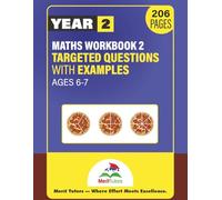 KS1 Year 2 Maths Workbook for Ages 6-7: Ideal for Home and Revision (Merit Tutors)
