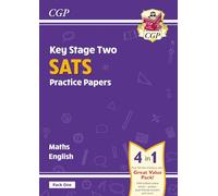 KS2 Maths & English SATS Practice Papers: Pack 1 - for the 2025 tests (with free Online Extras)