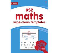 KS2 wipe-clean maths templates (Collins)