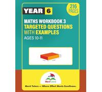 KS2 Year 6 Maths Workbook for Ages 10-11: Ideal for Home Study (Merit Tutors)