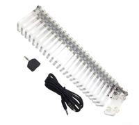 KS25 Music Spectrum Analyzer Kit - 16-Segment LED VU Meter with 8 Display Modes, 6-Level Gain Control & USB/3.5mm Audio Input - for A