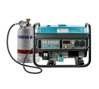 KS2900G Generator Emergency Power Supply 6.5HP Gas LPG 2.9KW 2x 16A 230V