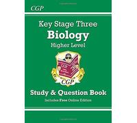 KS3 Biology Study & Question Book (with online edition) - Higher by CGP Books (26-May-2014) Paperback