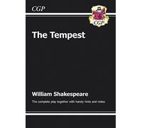 KS3 English Shakespeare The Tempest Complete Play (with notes): The Complete Play by CGP Books (2011) Paperback