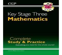 KS3 Maths Complete Revision & Practice - Higher (includes Online Edition, Videos & Quizzes): for Years 7, 8 and 9 (CGP KS3 Revision & Practice)