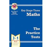 KS3 Maths Practice Tests: (CGP KS3 Practice Papers 2nd Revised edition)