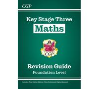 KS3 Maths Revision Guide - Foundation (includes Online Edition, Videos & Quizzes)