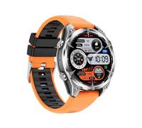 Ksaipx AI Smart Watch with 1.43" AMOLED | 3ATM Waterproof, Real-Time Environment Monitor & SOS | 50+ Sports Modes & LED Flashlight