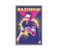 KSAIRHNRHRG The Big Bang Theory Poster Wall Art Cover Room Vintage Aesthetic Poster Decorative Painting for Living Room Bed Room Elegant Poster 12x18inch(30x45cm) Unframe-style