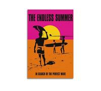 KSAIRHNRHRG The Endless Summer Poster Wall Art Cover Room Vintage Aesthetic Poster Decorative Painting for Living Room Bed Room Elegant Poster 16x24inch(40x60cm) Unframe-style