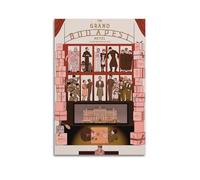 KSAIRHNRHRG The Grand Budapest Hotel Poster Wall Art Cover Room Vintage Aesthetic Poster Decorative Painting for Living Room Bed Room Elegant Poster 20x30inch(50x75cm) Unframe-style