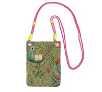 KSANNNS A Whimsical Bird Compact And Lightweight Printed Messenger Bag Is Suitable For Daily Travel, Commuting And Shopping