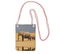 KSANNNS African Elephant Compact And Lightweight Printed Messenger Bag Is Suitable For Daily Travel, Commuting And Shopping