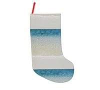 KSANNNS Beach Clear Sea Sand Printed Holiday Christmas Socks, Creating A Joyful Christmas