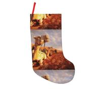 KSANNNS Camels Rest Desert Printed Holiday Christmas Socks, Creating A Joyful Christmas