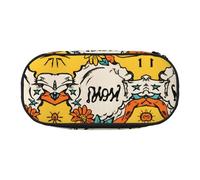 KSANNNS Cartoon Trophy Ribbon Durable 300d Oxford Pencil Case Printed, Sturdy and Suitable for Daily Use