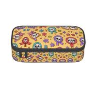 KSANNNS Cartoon Trophy Ribbon Printed Multifunctional Stationery Box, Ideal for School, Work, and Travel